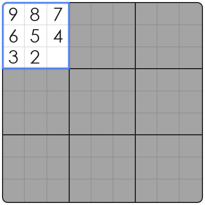 sudoku finished